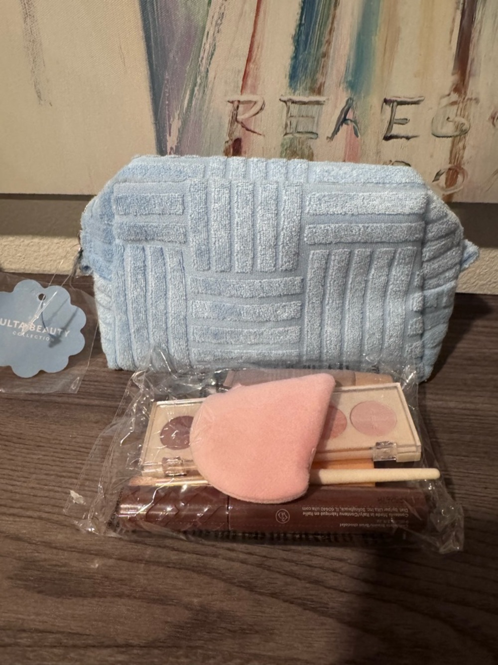 Ulta Cosmetic Pouch and Makeup